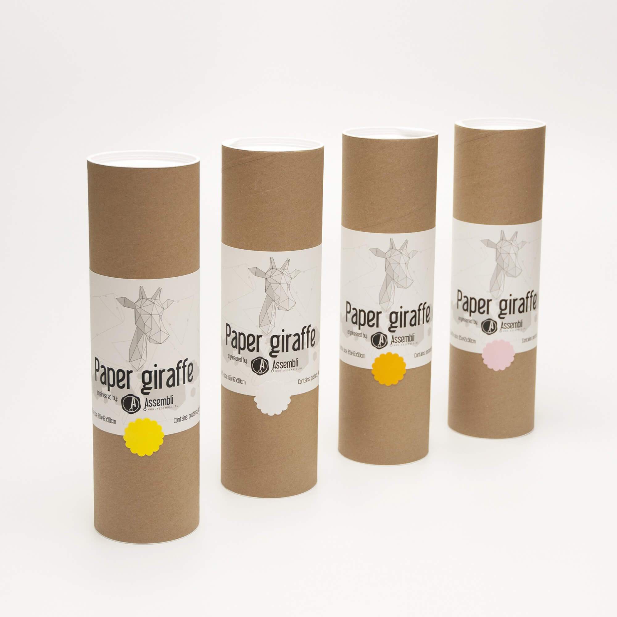 Paper Girafe - Trophée en papier Assembli